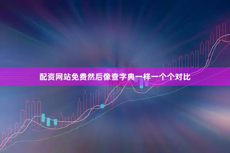 配资网站免费然后像查字典一样一个个对比